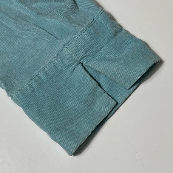TIANELLO TENCEL™ "Suzy"  Button Front Pastel Teal Blouse Women's Size XS - Picture 5 of 16
